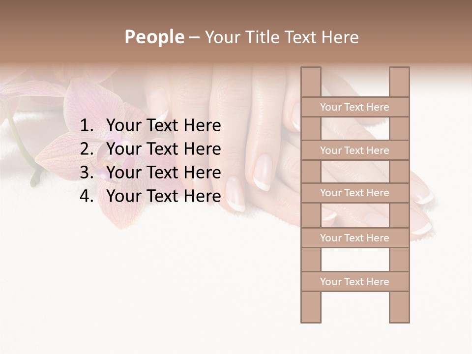 French Nails PowerPoint Template