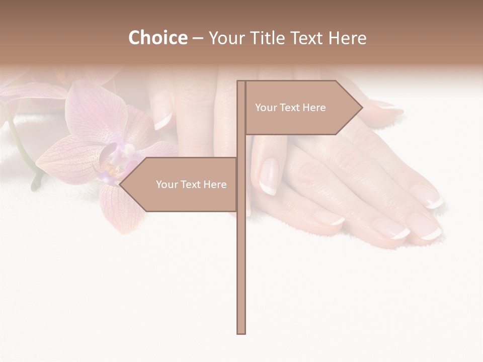 French Nails PowerPoint Template