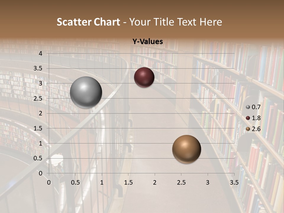 Library Books PowerPoint Template