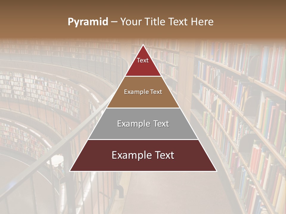 Library Books PowerPoint Template
