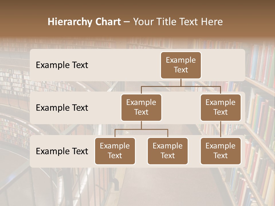Library Books PowerPoint Template