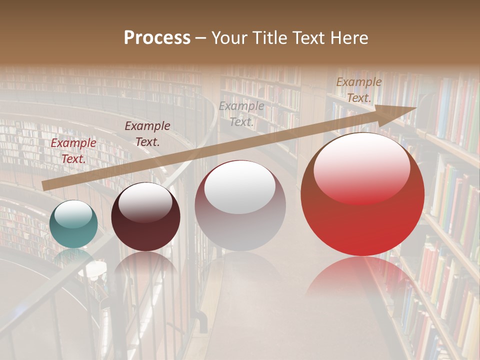 Library Books PowerPoint Template