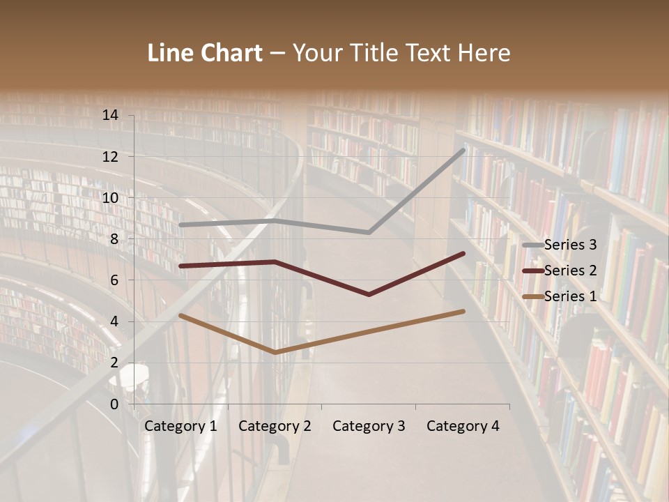 Library Books PowerPoint Template