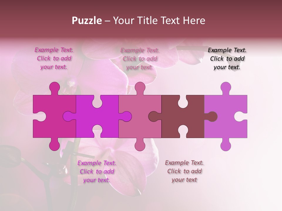 Flower Border Designs PowerPoint Template