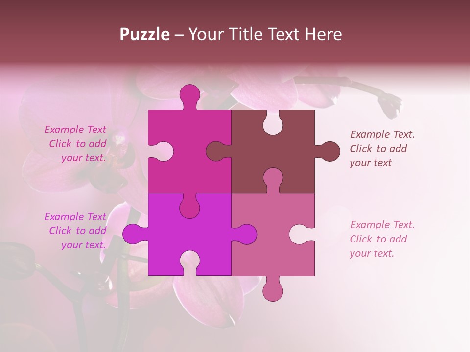 Flower Border Designs PowerPoint Template