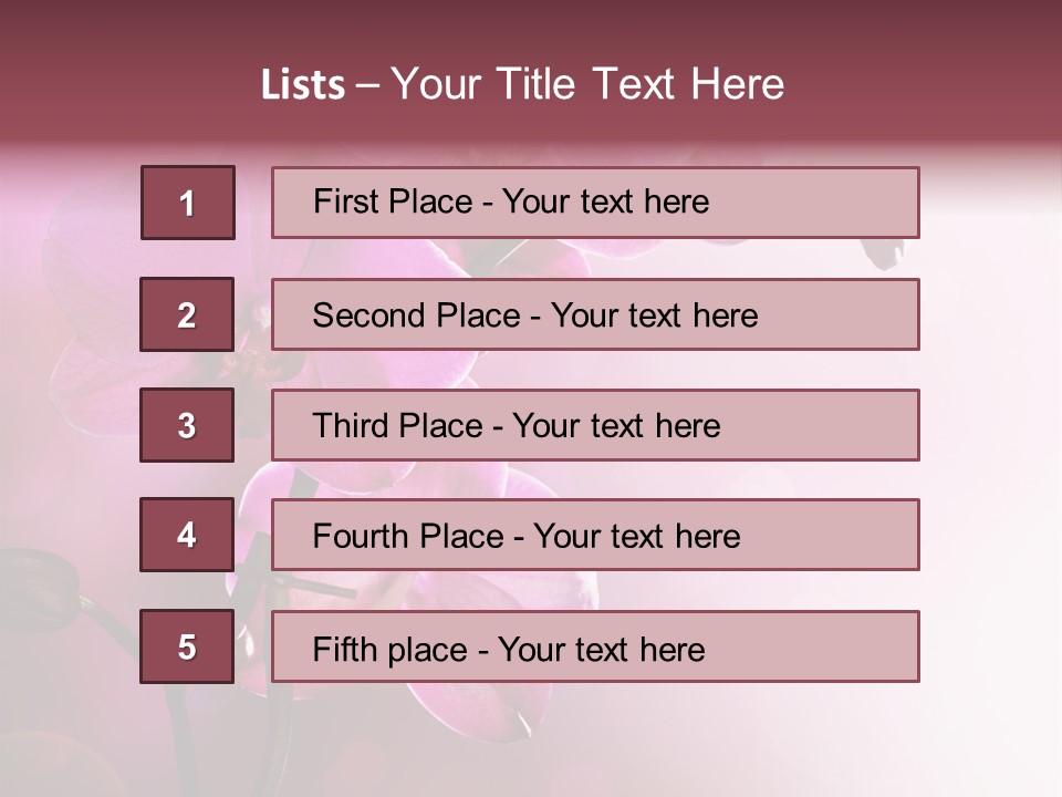 Flower Border Designs PowerPoint Template