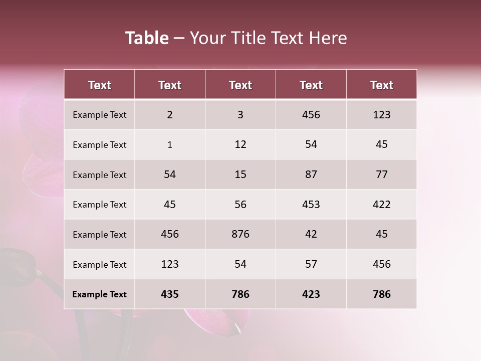 Flower Border Designs PowerPoint Template