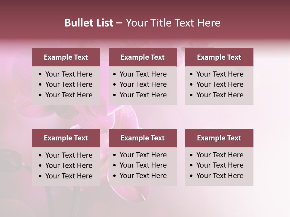 Flower Border Designs PowerPoint Template