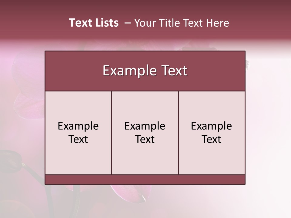 Flower Border Designs PowerPoint Template