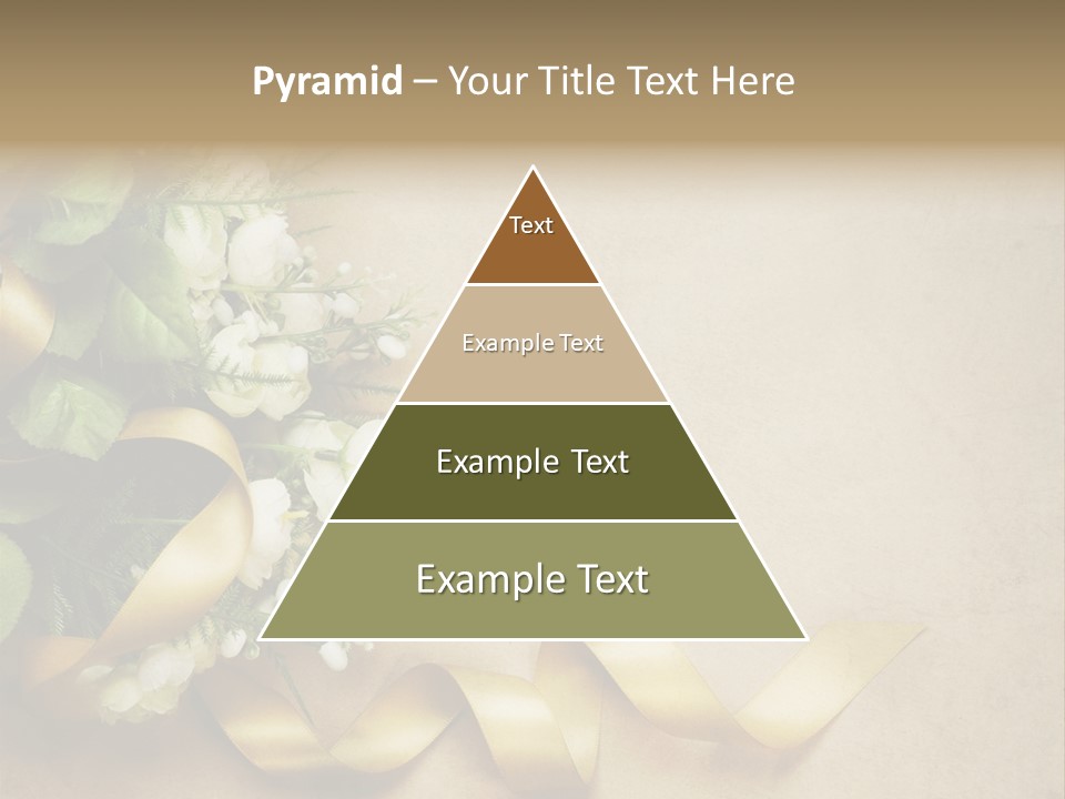 Decoration Border Bouquet PowerPoint Template