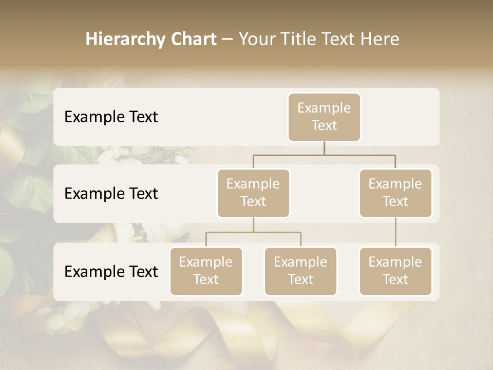 Decoration Border Bouquet PowerPoint Template