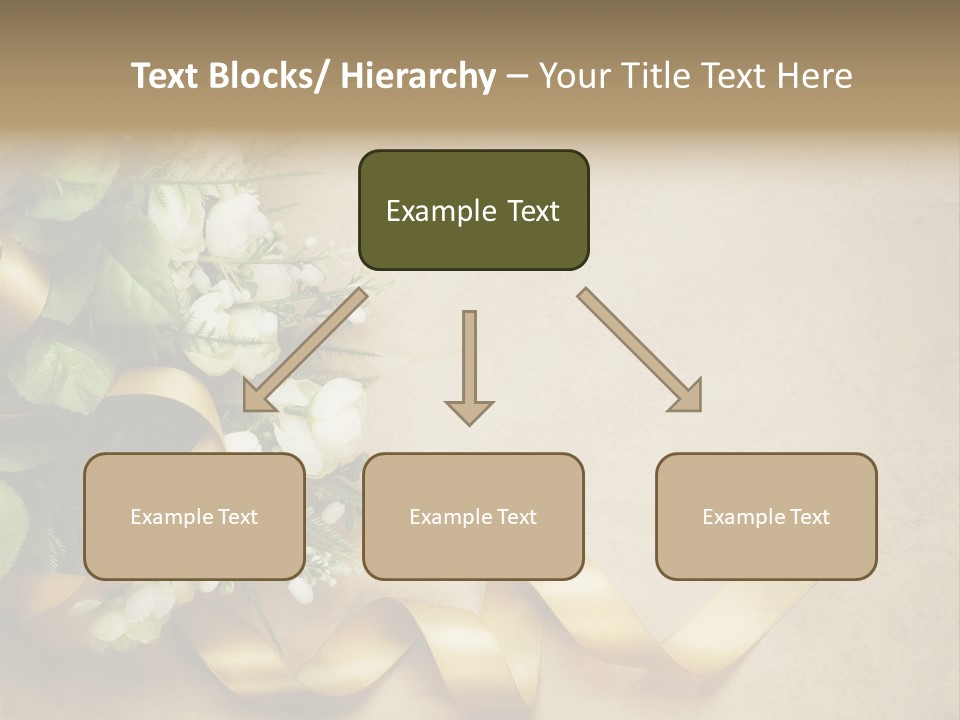Decoration Border Bouquet PowerPoint Template