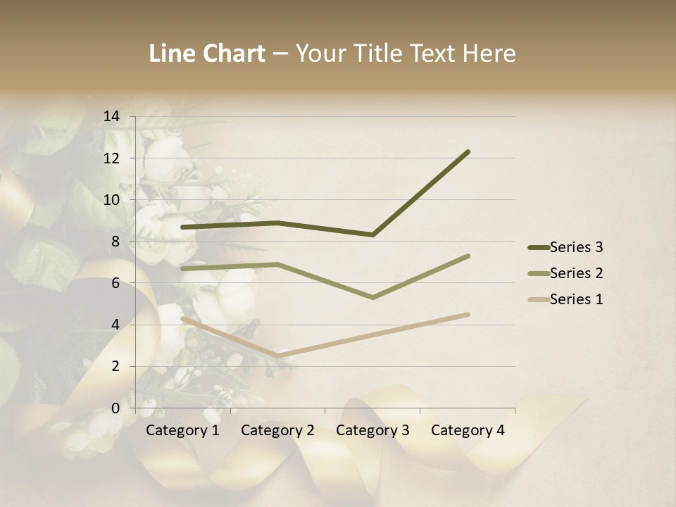 Decoration Border Bouquet PowerPoint Template