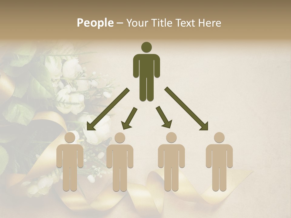 Decoration Border Bouquet PowerPoint Template