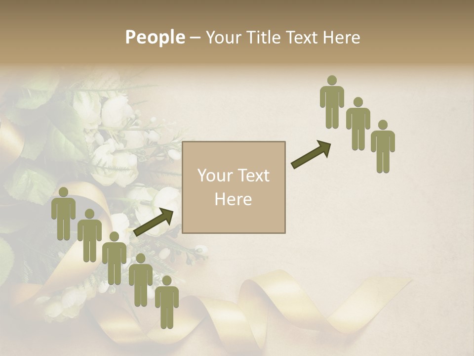 Decoration Border Bouquet PowerPoint Template