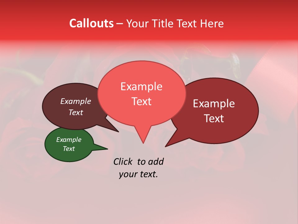 Celebration Colour Bunch PowerPoint Template