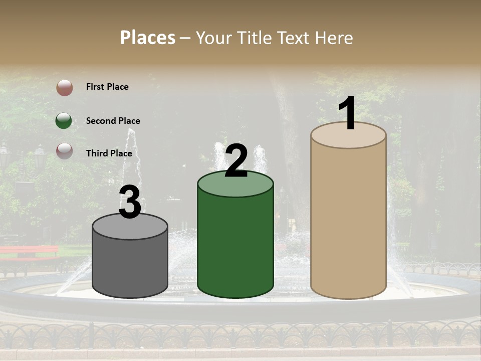 Photoshop Fountain PowerPoint Template