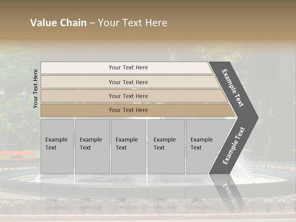 Photoshop Fountain PowerPoint Template