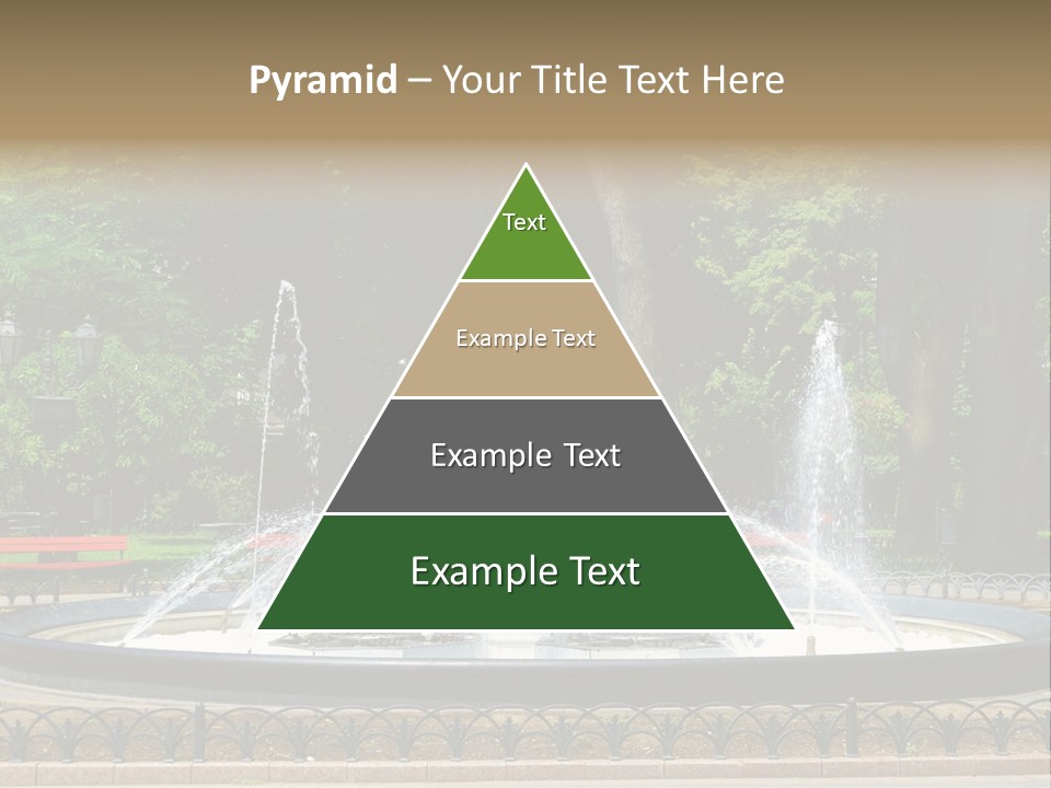 Photoshop Fountain PowerPoint Template