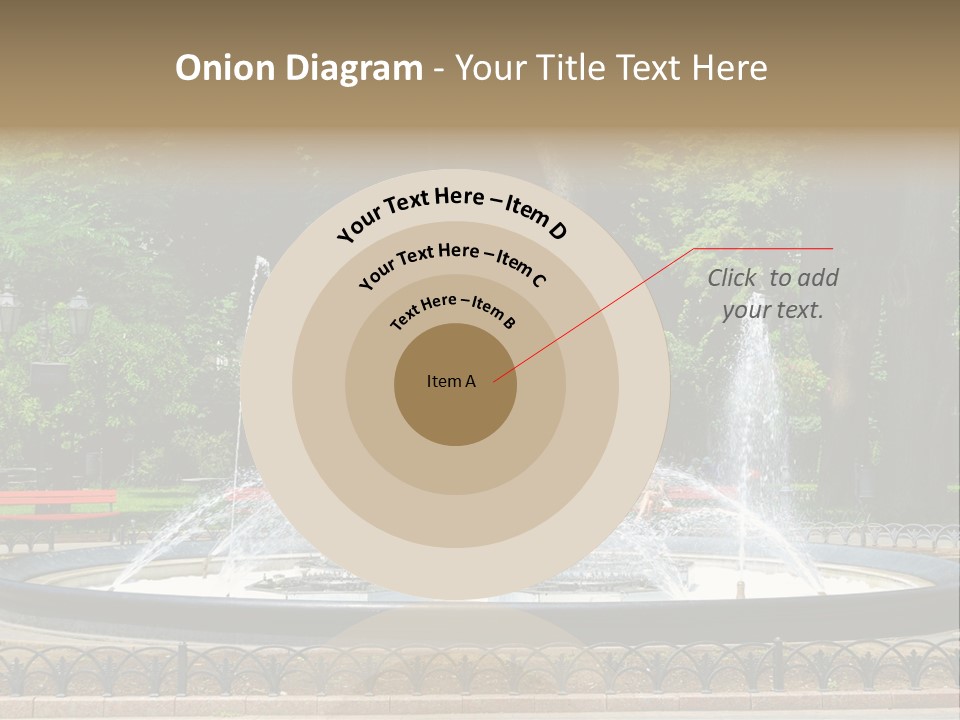 Photoshop Fountain PowerPoint Template