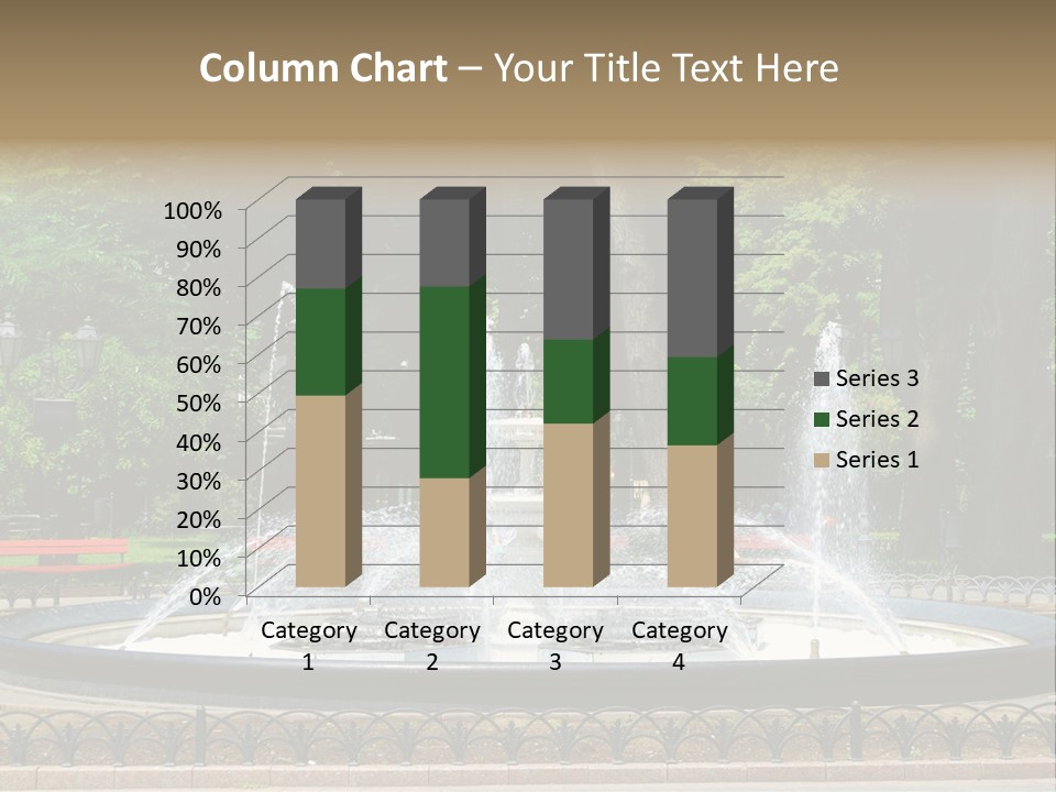Photoshop Fountain PowerPoint Template