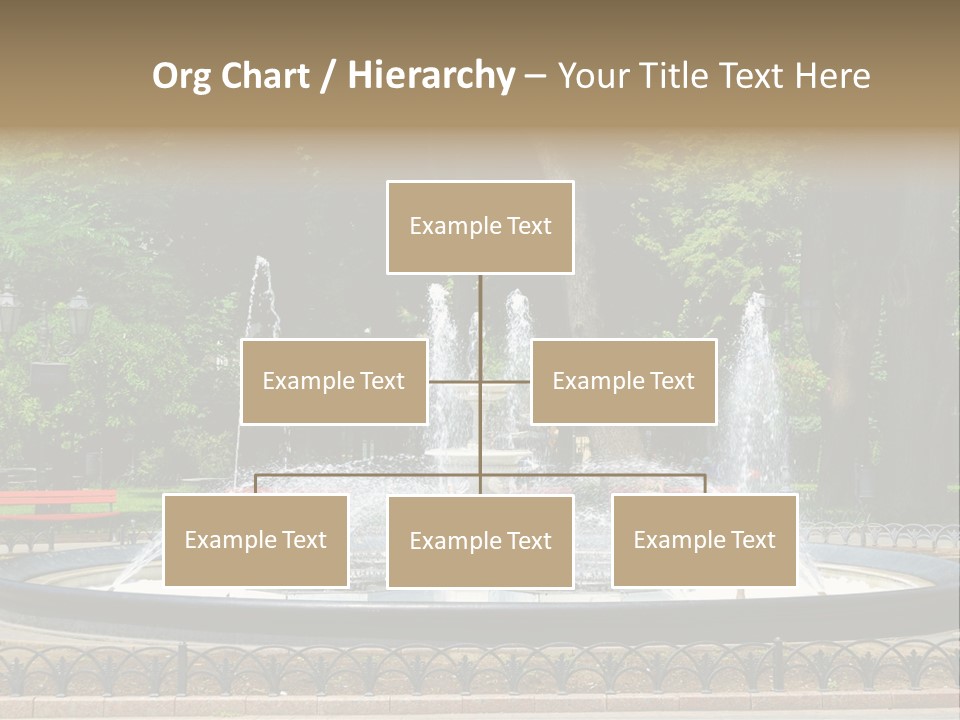 Photoshop Fountain PowerPoint Template