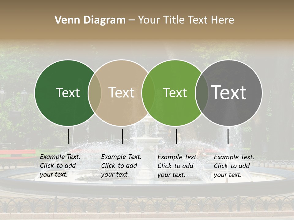 Photoshop Fountain PowerPoint Template