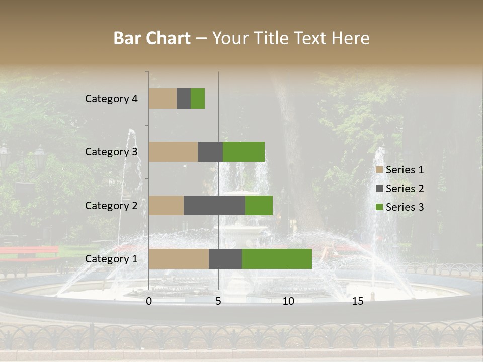Photoshop Fountain PowerPoint Template