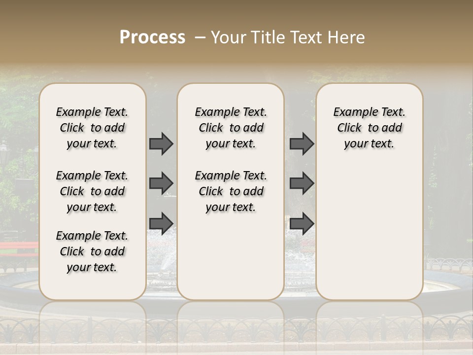 Photoshop Fountain PowerPoint Template