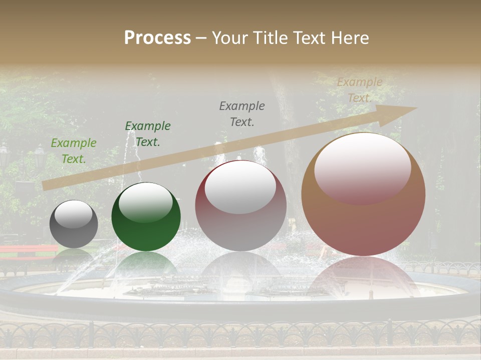 Photoshop Fountain PowerPoint Template