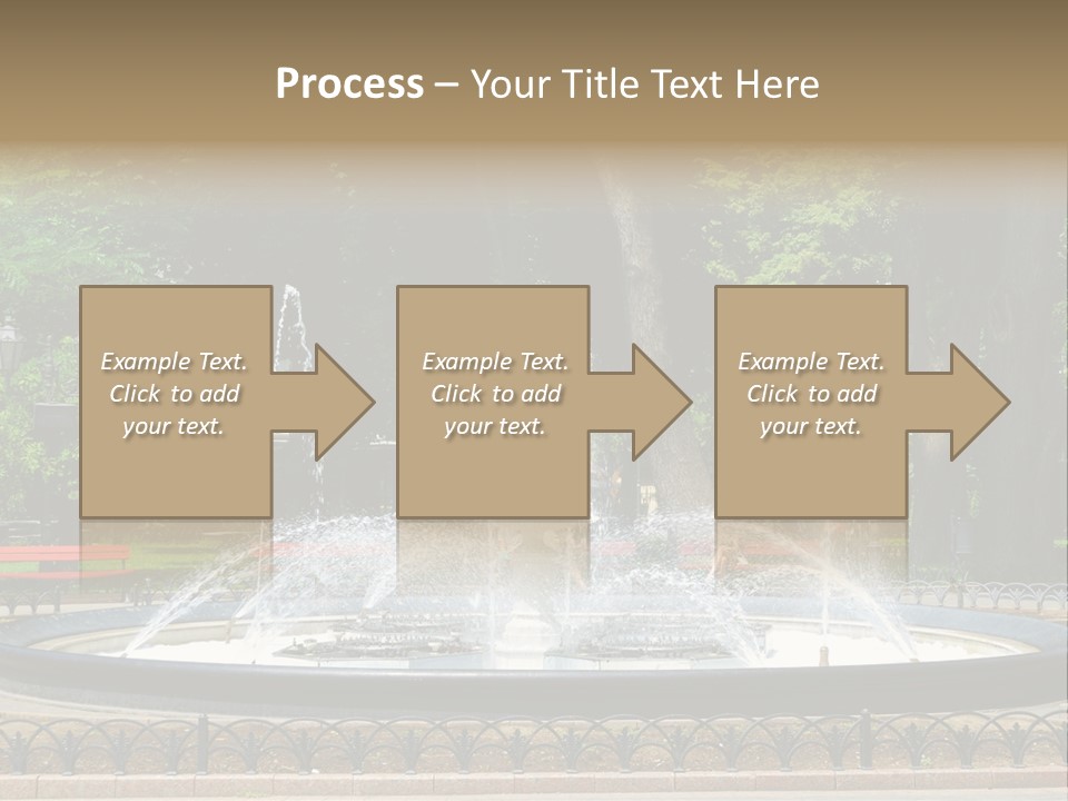Photoshop Fountain PowerPoint Template