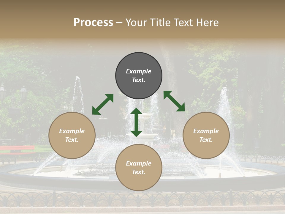 Photoshop Fountain PowerPoint Template