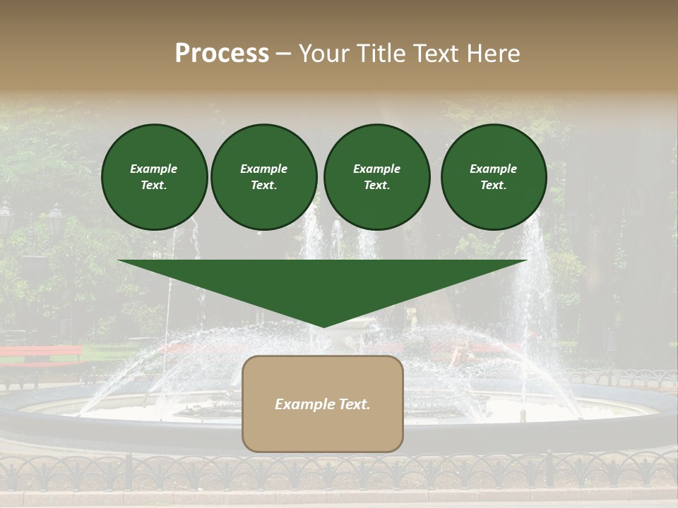 Photoshop Fountain PowerPoint Template