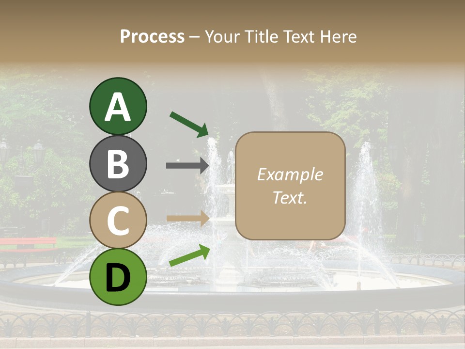 Photoshop Fountain PowerPoint Template