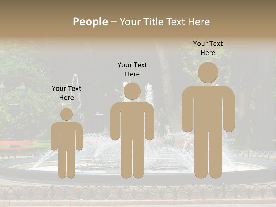 Photoshop Fountain PowerPoint Template