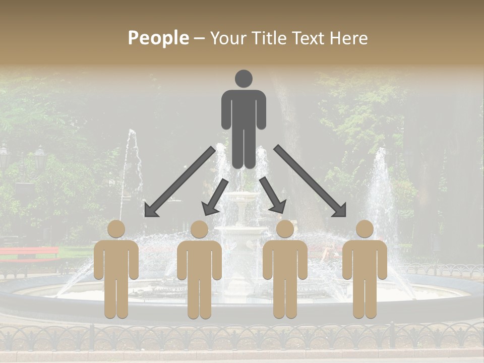 Photoshop Fountain PowerPoint Template