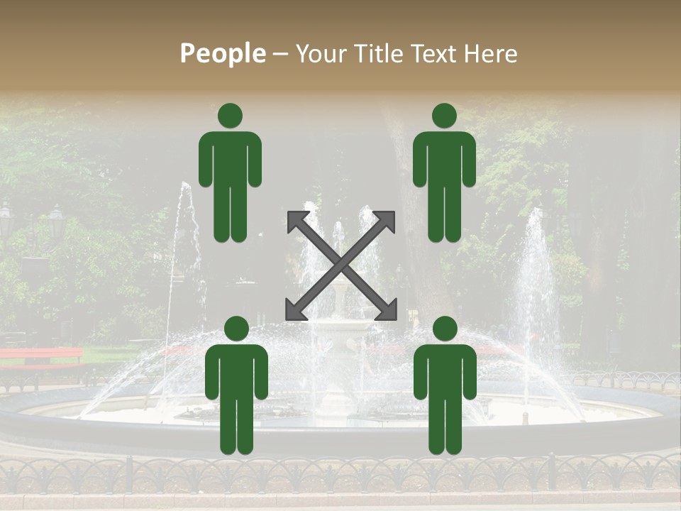 Photoshop Fountain PowerPoint Template