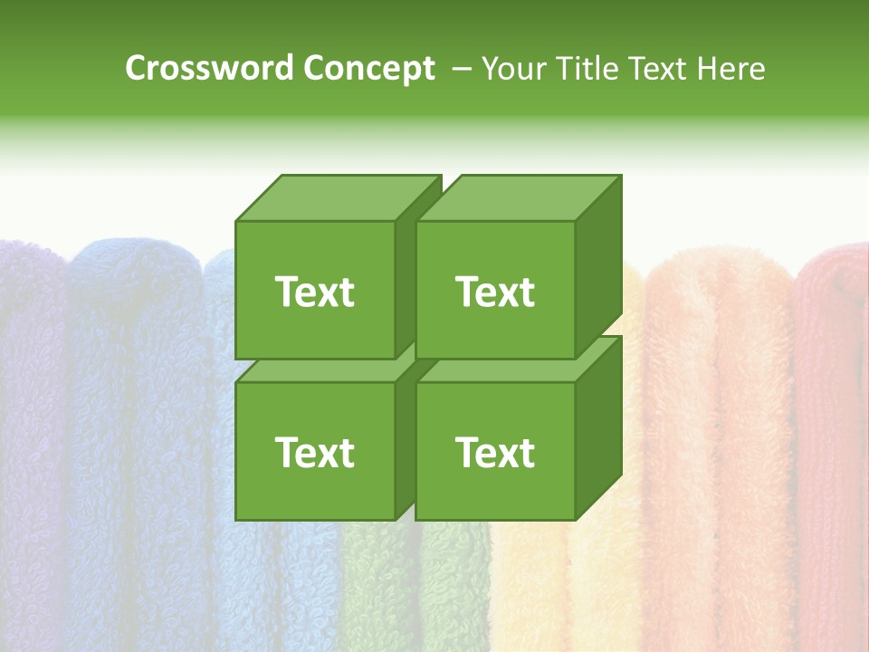 Bright Fill Closeup PowerPoint Template