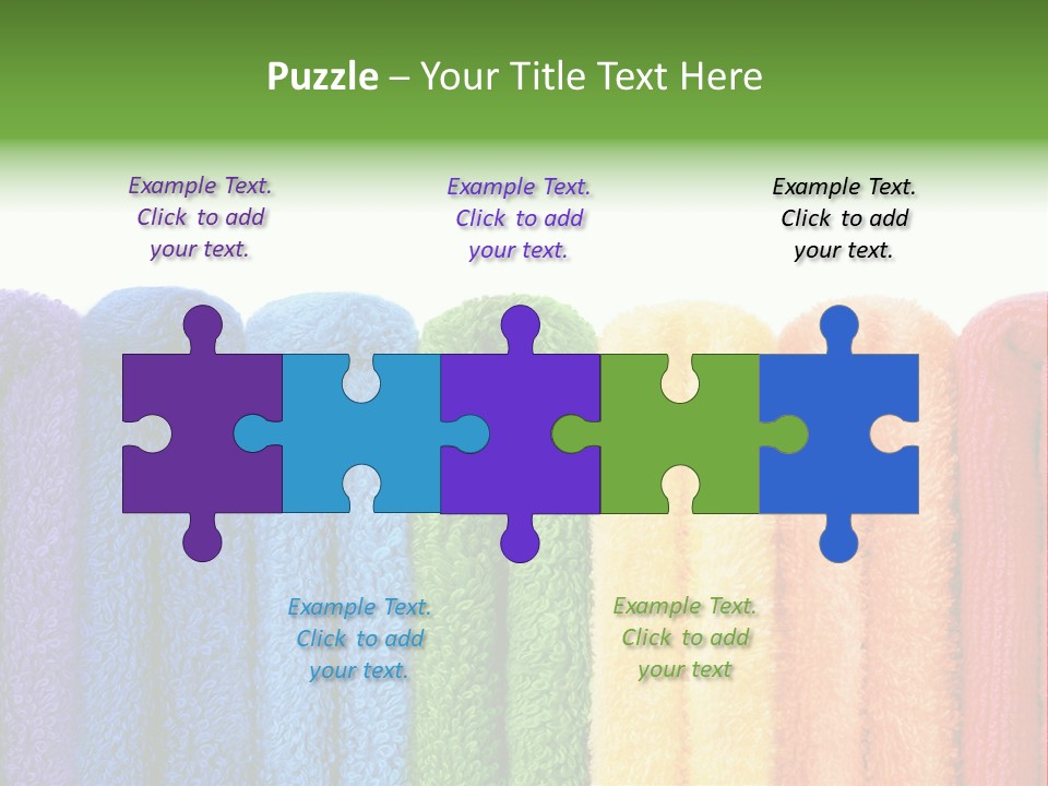 Bright Fill Closeup PowerPoint Template