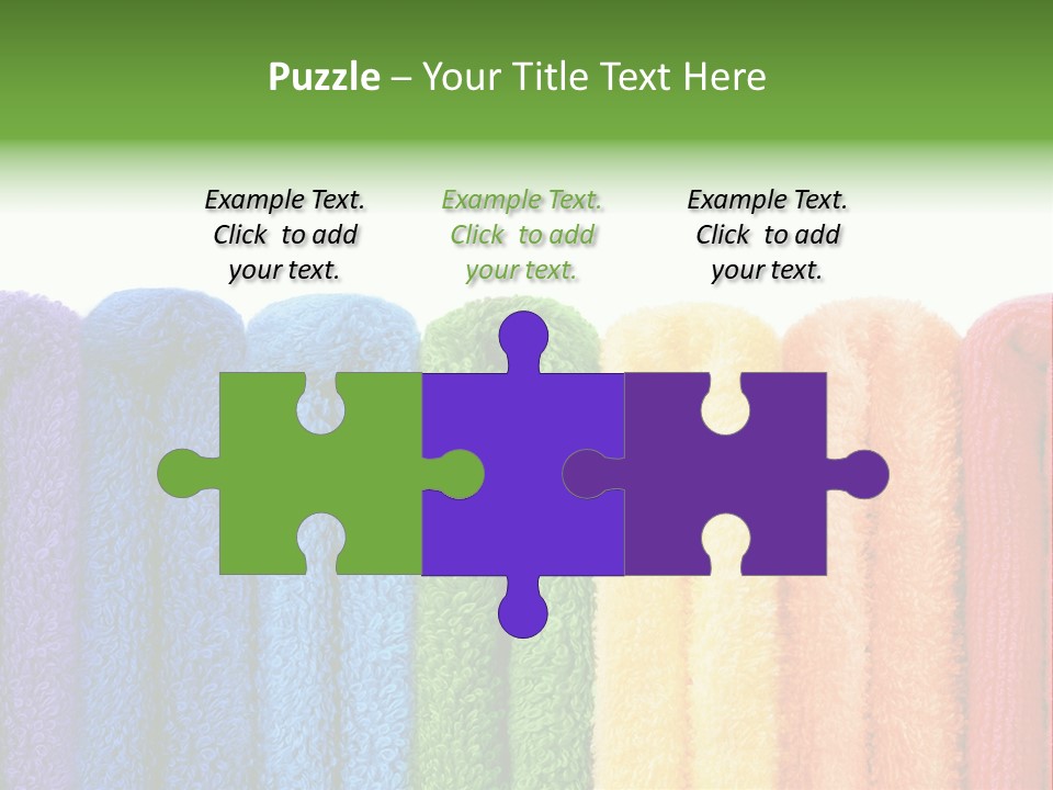 Bright Fill Closeup PowerPoint Template