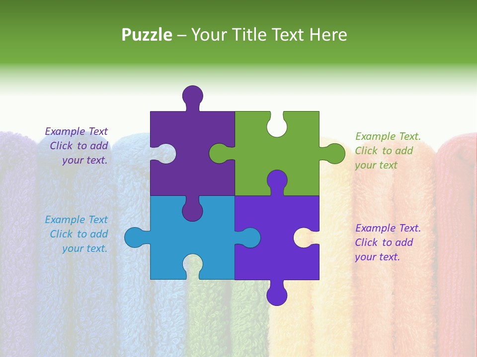 Bright Fill Closeup PowerPoint Template