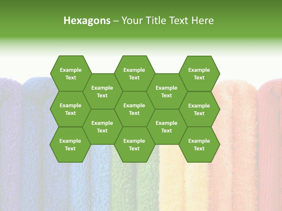 Bright Fill Closeup PowerPoint Template