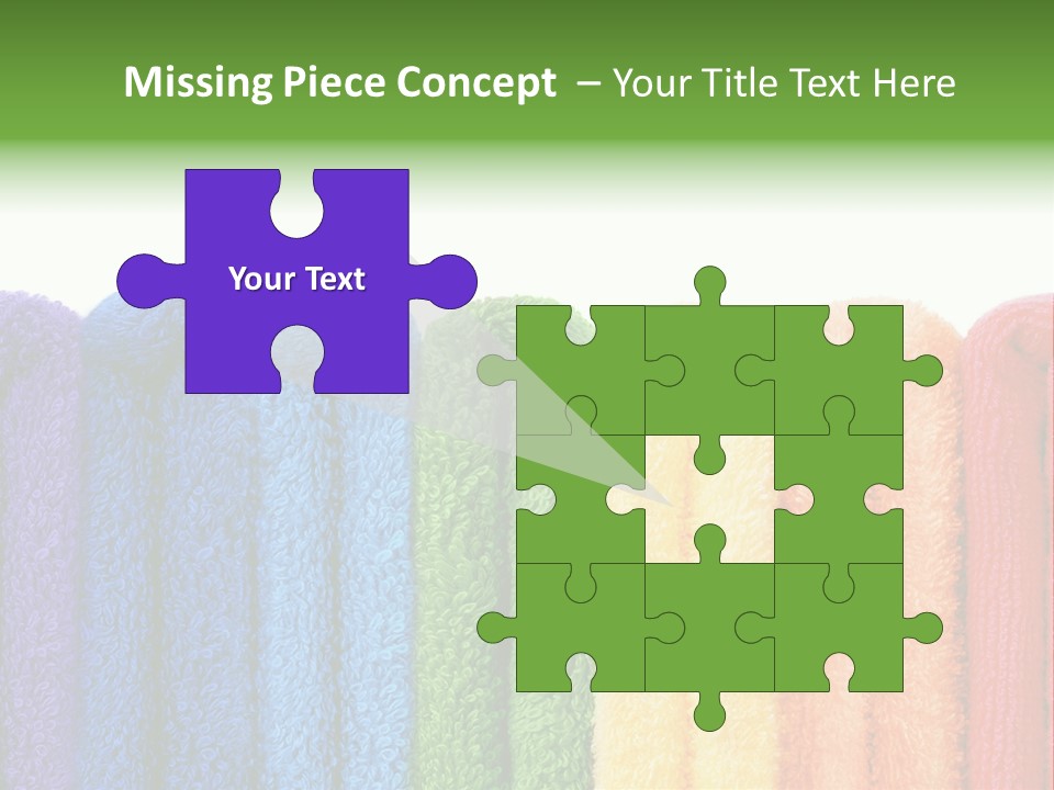 Bright Fill Closeup PowerPoint Template