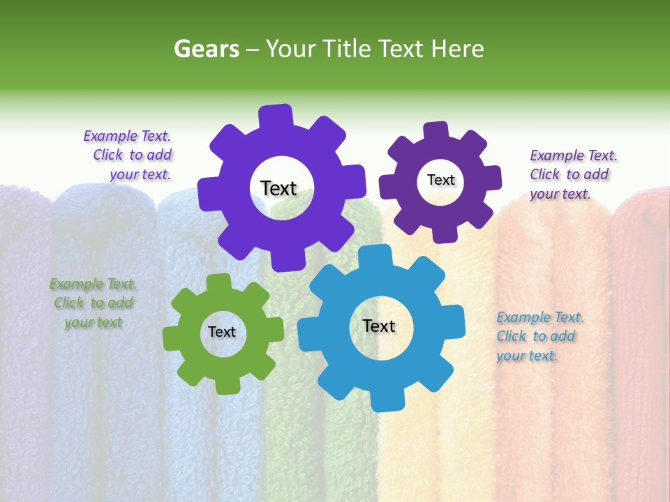 Bright Fill Closeup PowerPoint Template