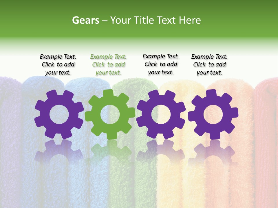 Bright Fill Closeup PowerPoint Template