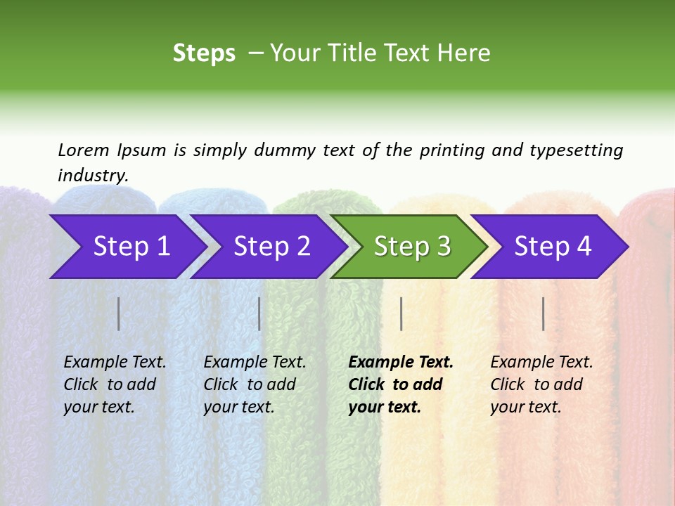 Bright Fill Closeup PowerPoint Template