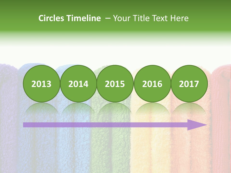 Bright Fill Closeup PowerPoint Template