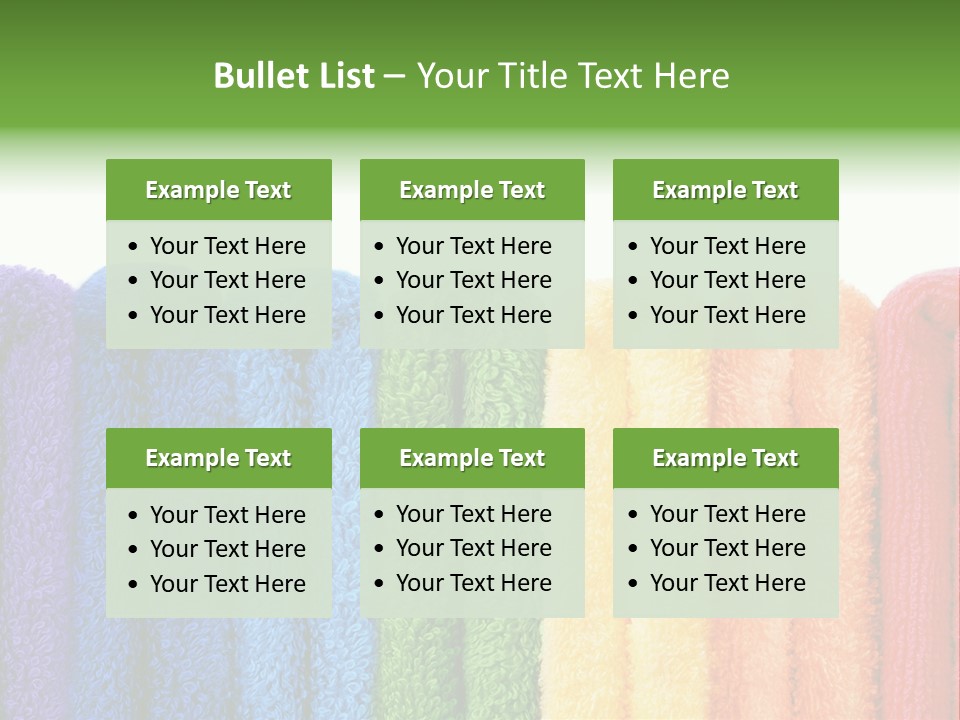 Bright Fill Closeup PowerPoint Template