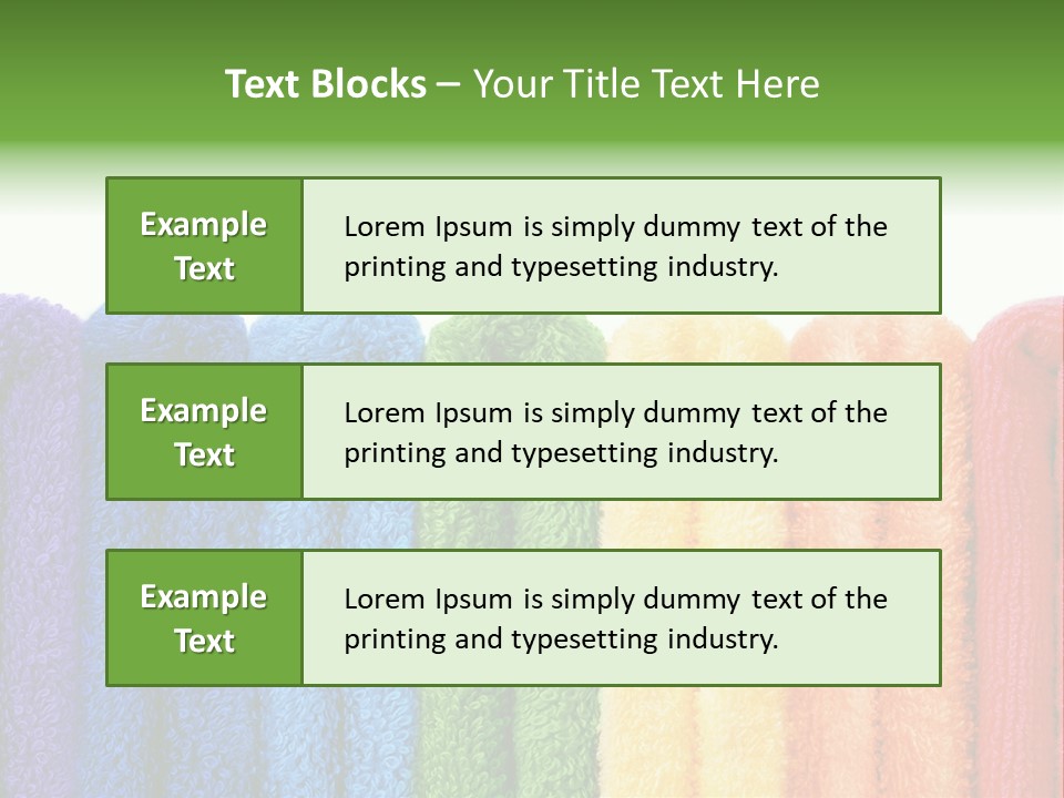 Bright Fill Closeup PowerPoint Template