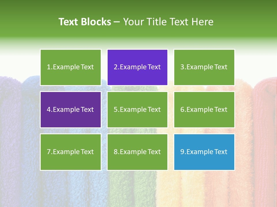 Bright Fill Closeup PowerPoint Template